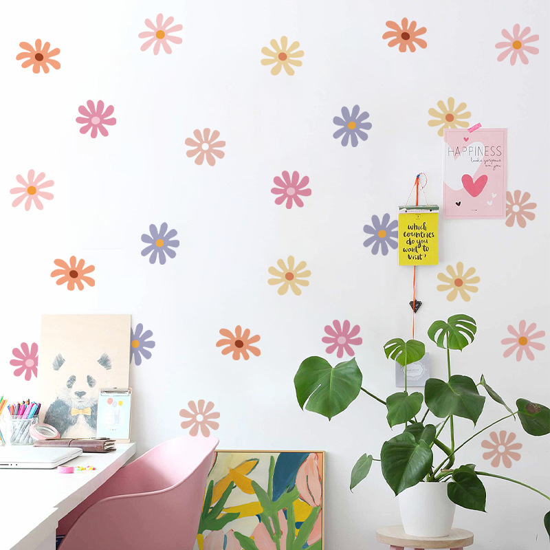 Baby Nursery Peel And Stick Wallpaper - Pegatinas de pared florales de Margarita