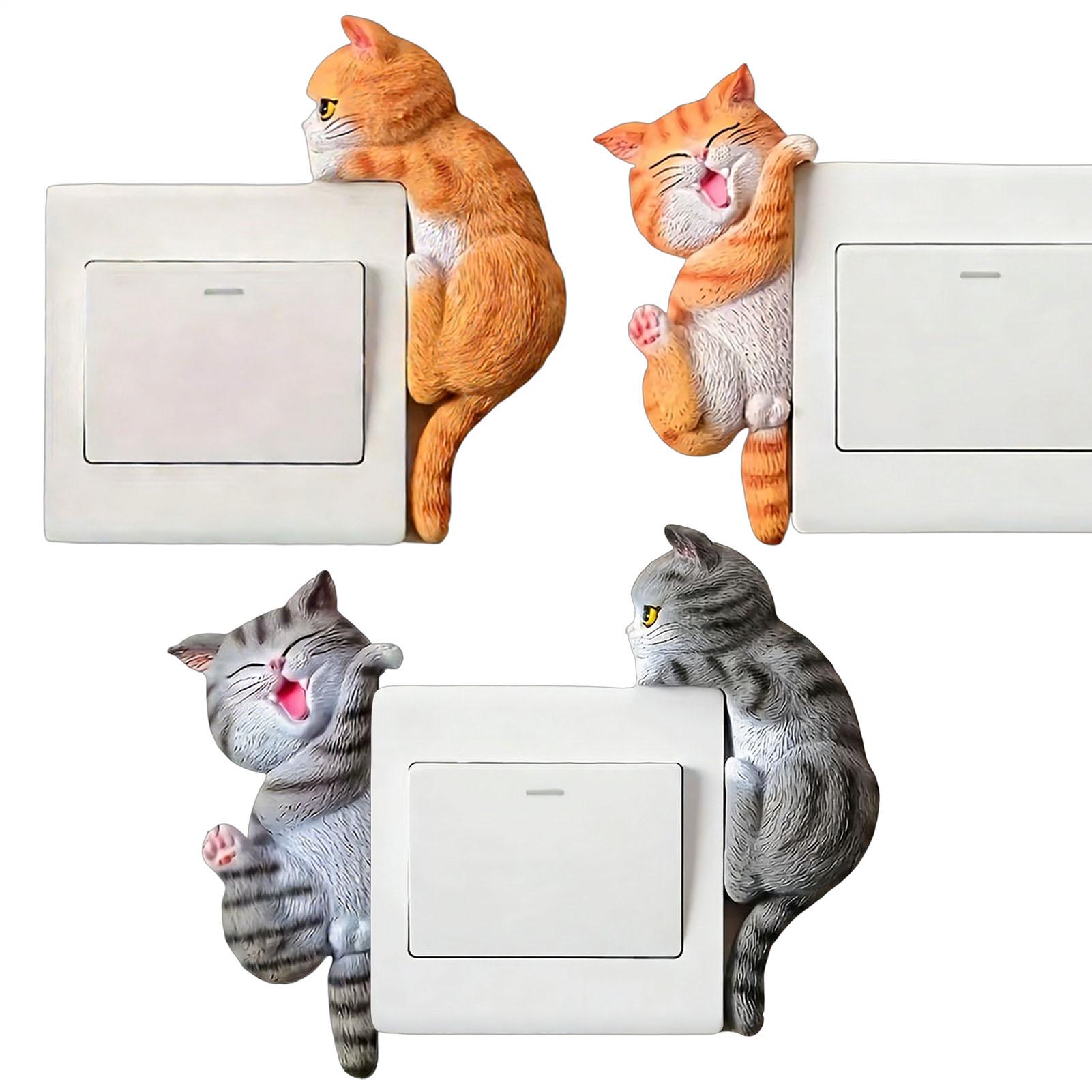Baby Nursery Wall Lights - Pegatinas de botón de luz, 2