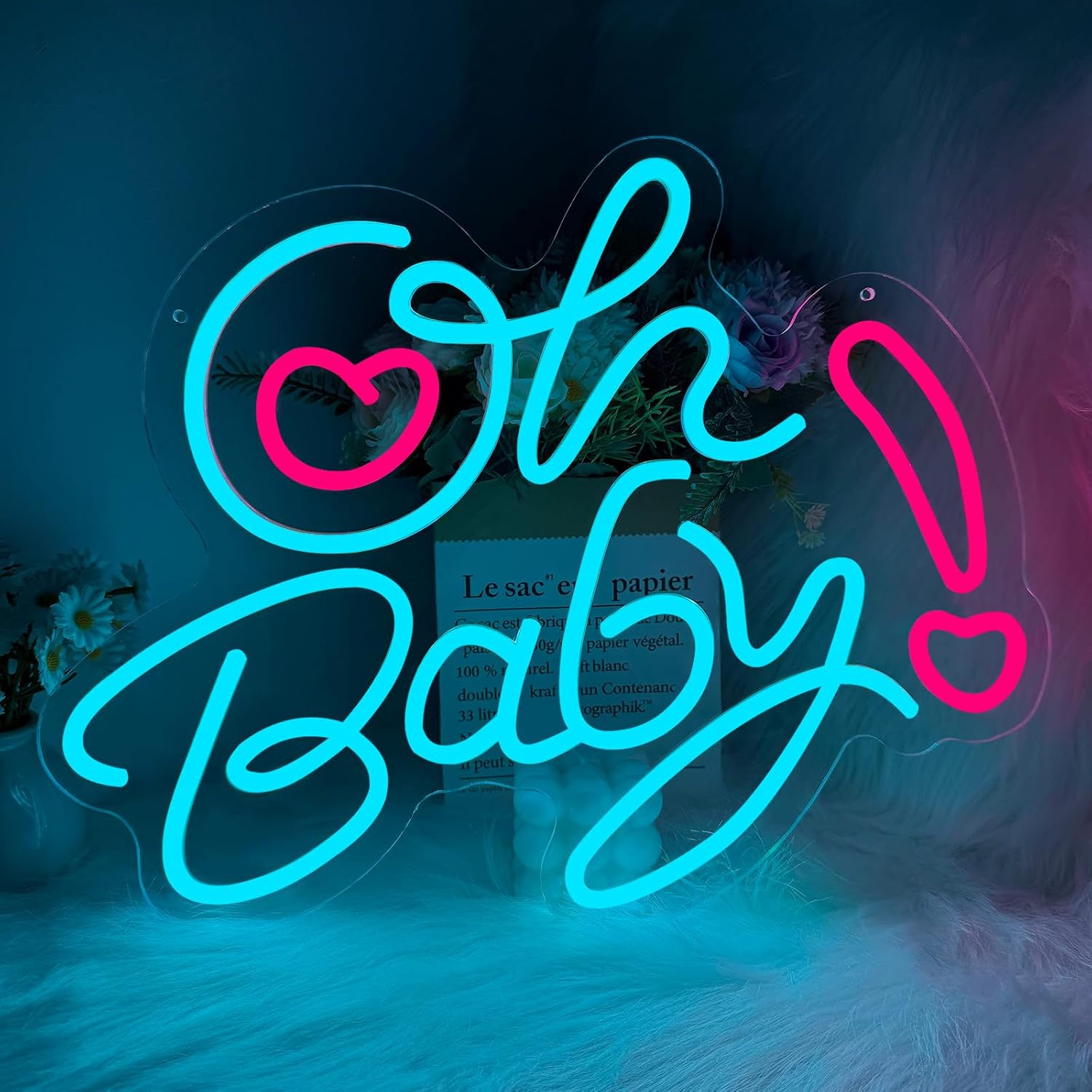 Baby Nursery Wall Lights - Letrero LED de Neón con Forma