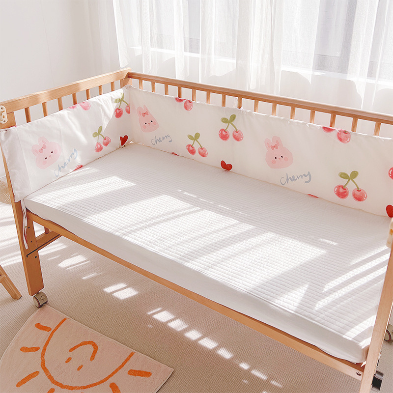 Parachoques para cuna alrededo - Baby Nursery Boy reseña y precio