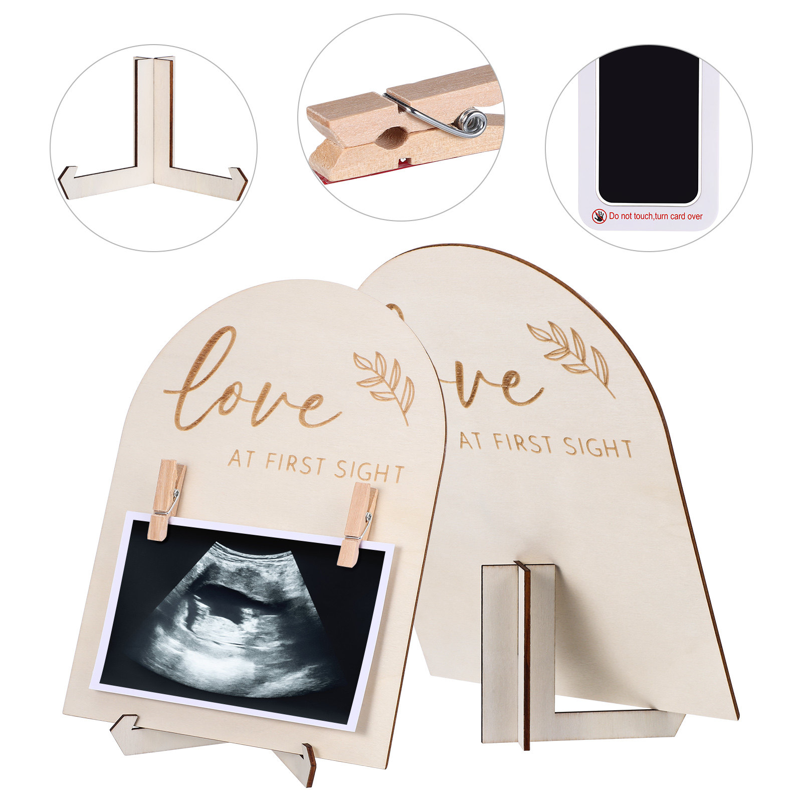 Marco de fotos de madera para  - Baby Nursery Frames reseña y precio