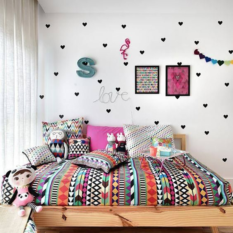 Pegatinas decorativas de coraz - Baby Nursery Decor Girl reseña y precio
