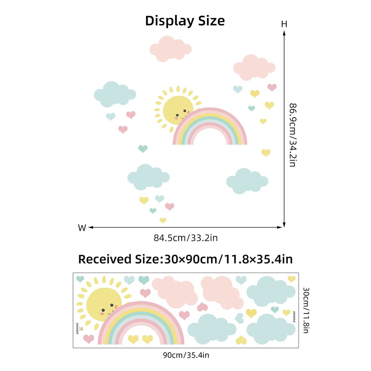 Calcomanías de Pared de Dibujo - Baby Nursery Decor Girl reseña y precio