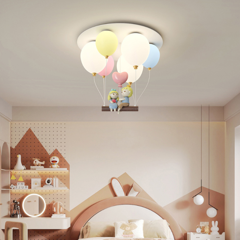 Globos coloridos, lámparas de  - Baby Nursery Boy reseña y precio