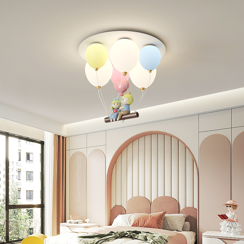 Globos coloridos, lámparas de  - Baby Nursery Boy reseña y precio
